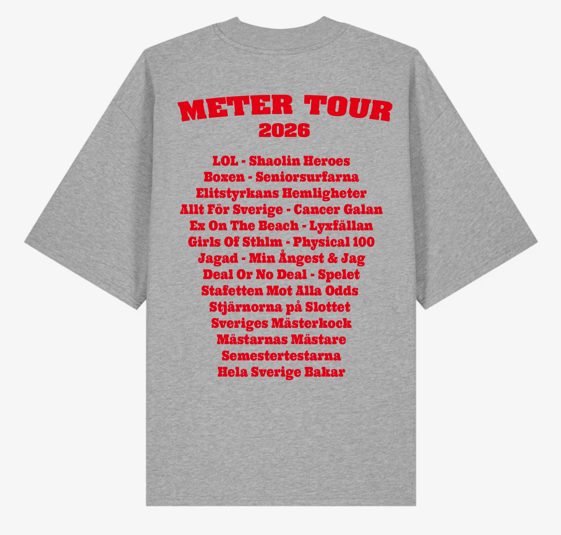 Meter Tour 2026